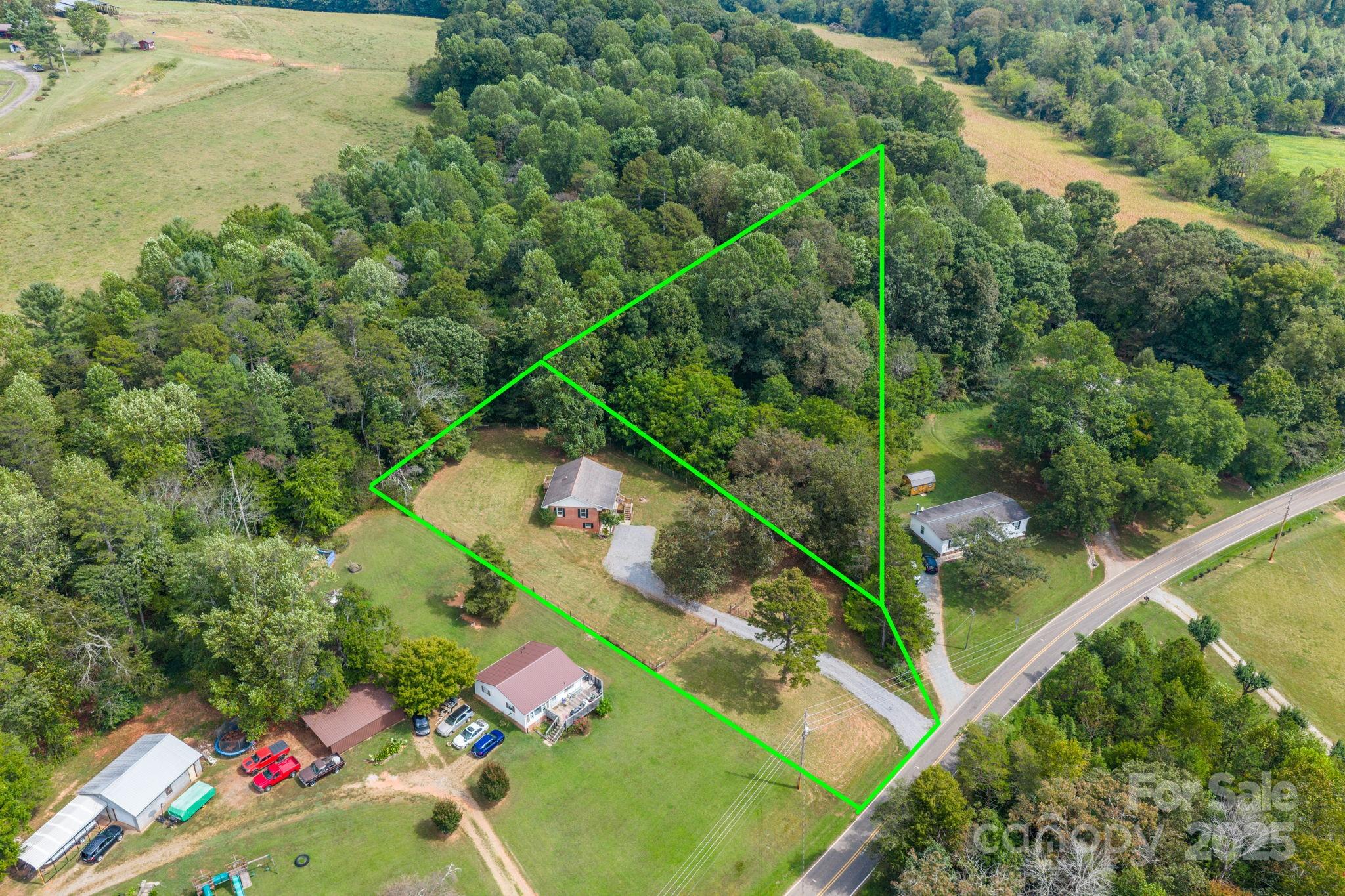 4815 Mt Olive Church Road Morganton, NC 28655 - Photo 10 of 27 an aerial view of a house