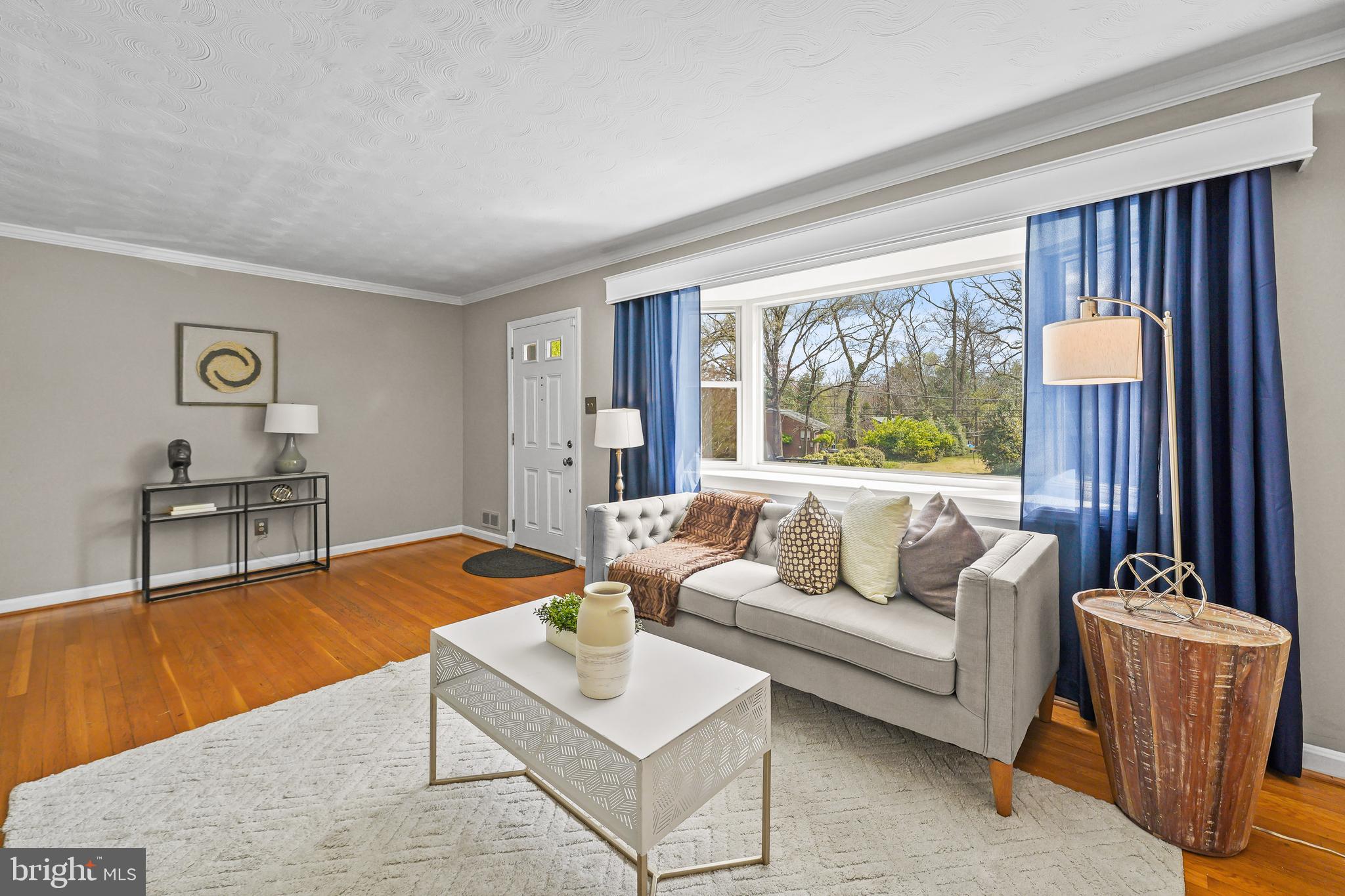 10608 Shady Circle Silver Spring, MD 20903 - Photo 2 of 48 Living room with wood fire place