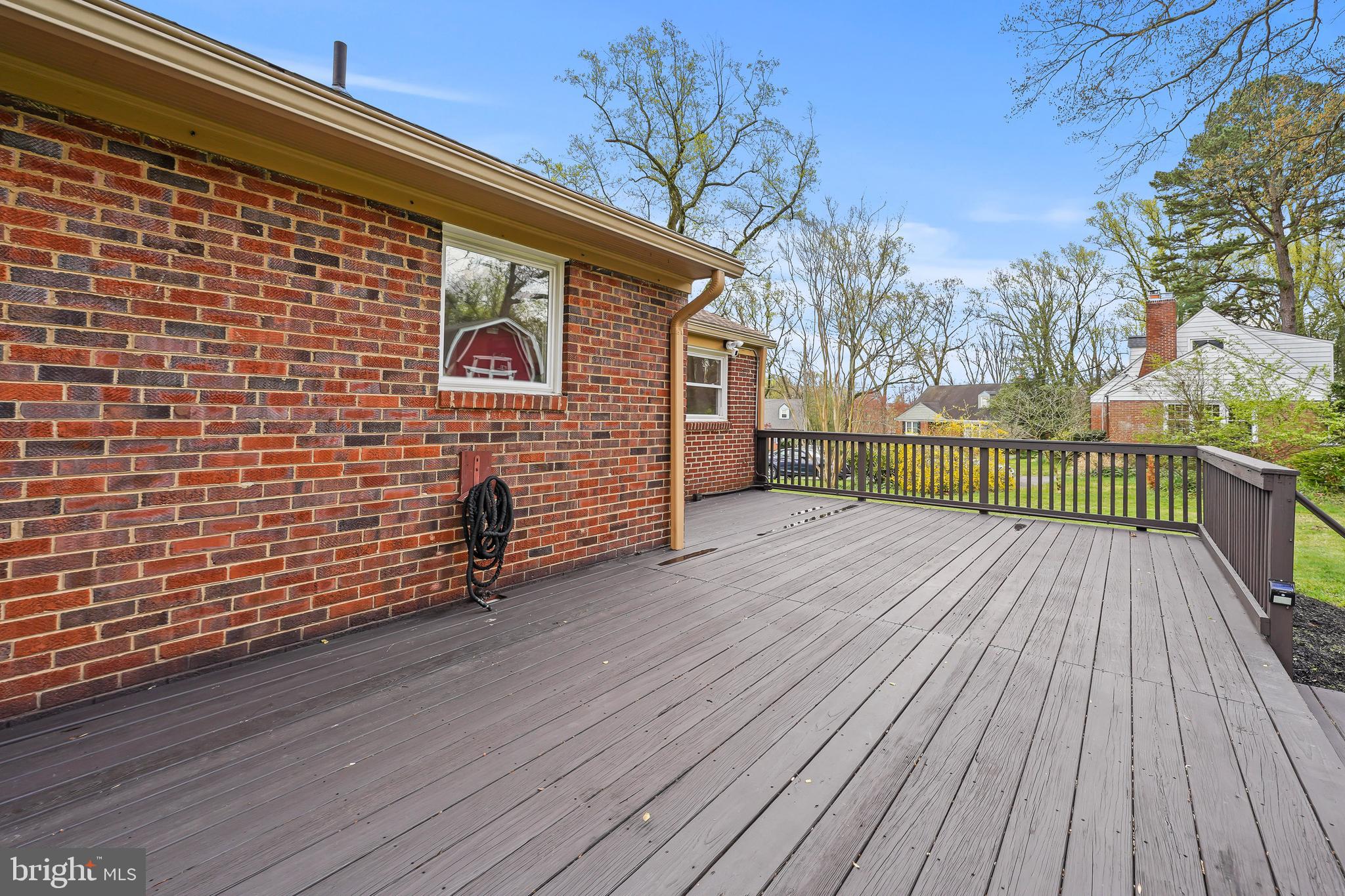 10608 Shady Circle Silver Spring, MD 20903 - Photo 39 of 48 Large deck off the kitchen
