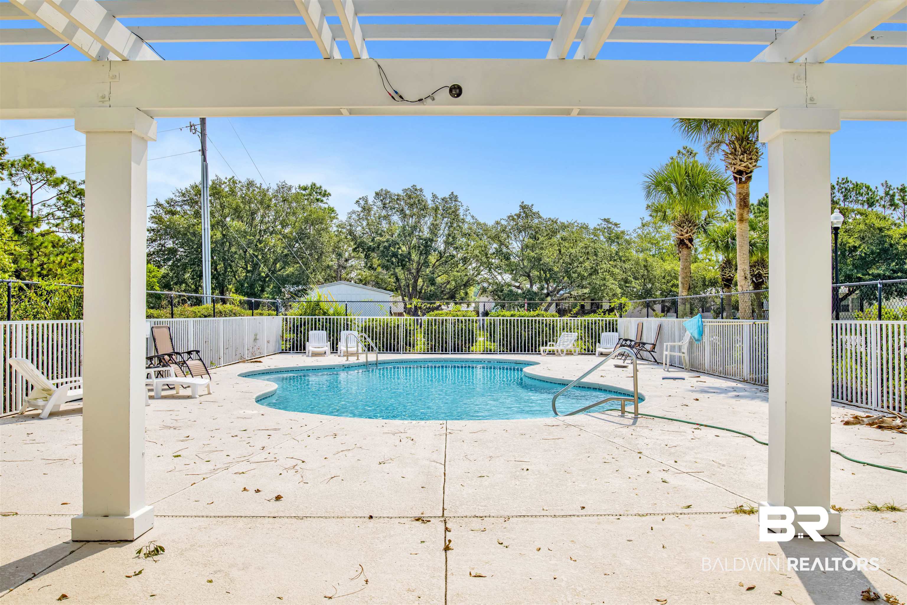 24384 Sailfish Lane Orange Beach, AL 36561 - Photo 21 of 23 View of swimming pool with a pergola and a patio