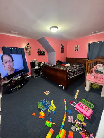 a children room with toys