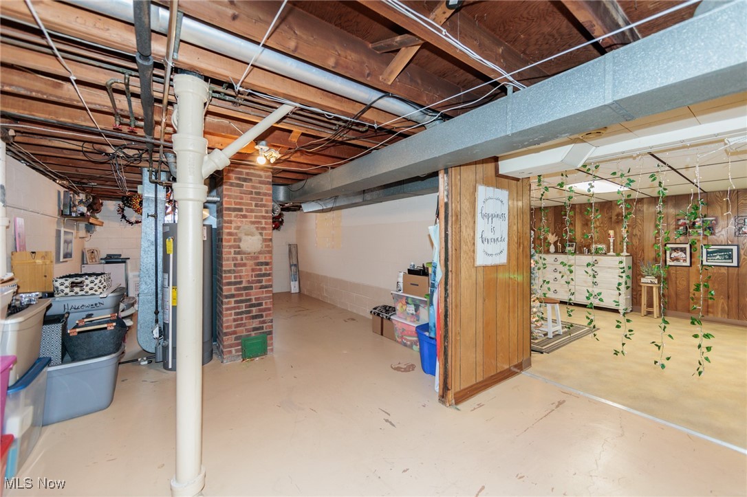 6901 Revere Road Cleveland, OH 44130 - Photo 43 of 50 Basement with water heater