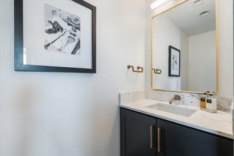 a view of city with tall buildings