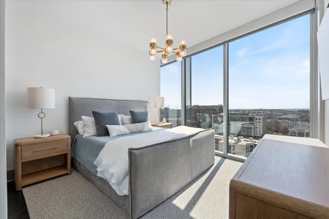 a view of a city with buildings