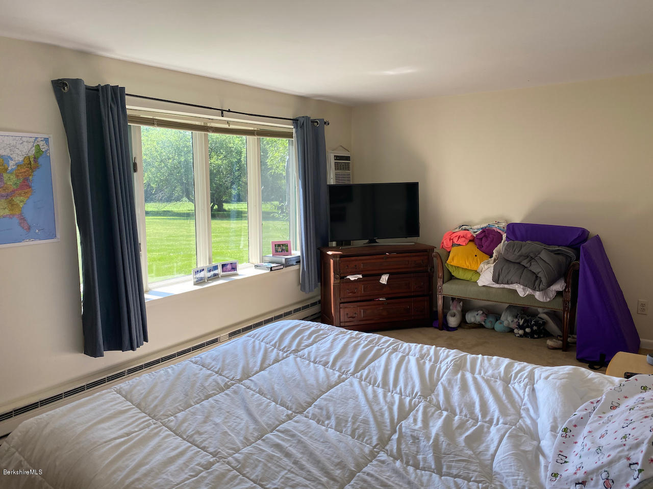 30 Prospect Hill Road Stockbridge, MA 01262 - Photo 11 of 19 a bedroom with a bed and a television