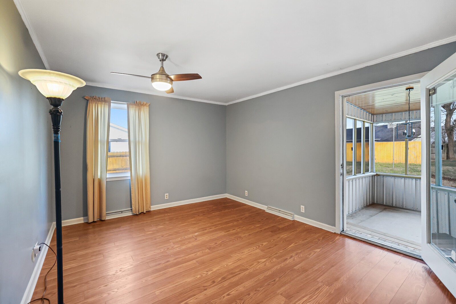 220 Hampton Road Columbia, TN 38401 - Photo 37 of 74 wooden floor in an empty room with a window