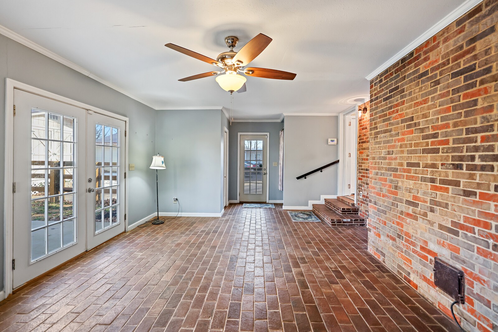 220 Hampton Road Columbia, TN 38401 - Photo 46 of 74 a view of empty room with wooden floor and fan