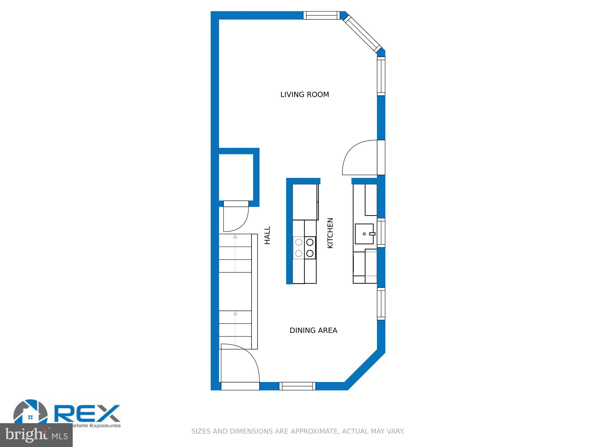 1257 Riverside Avenue, Unit D Baltimore, MD 21230 - Photo 34 of 36 a picture of a floor plan