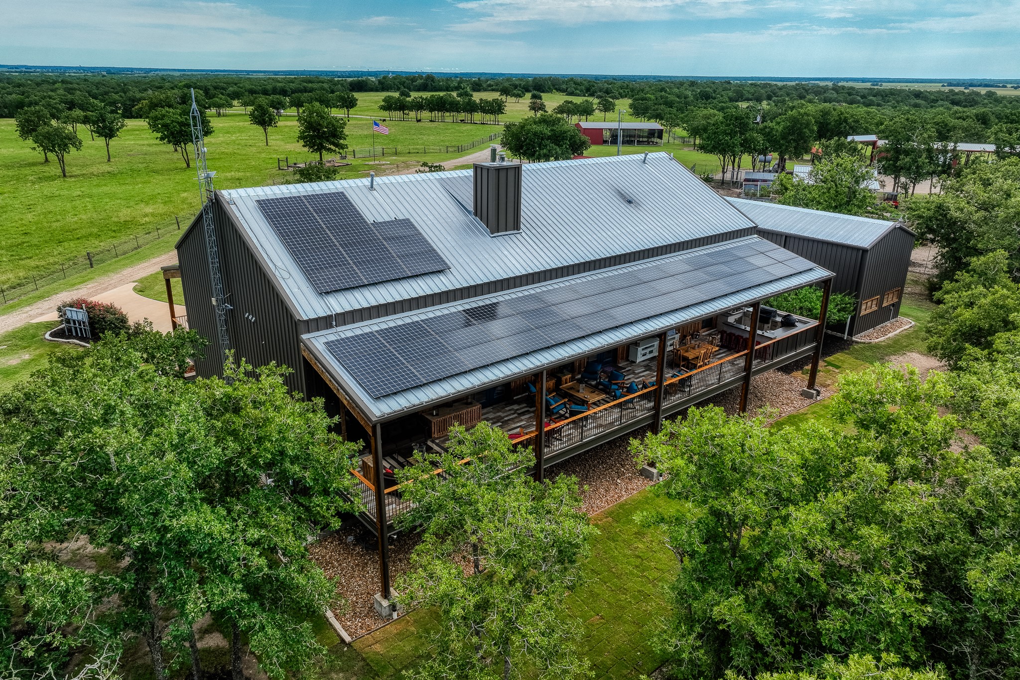 10092 County Road 446 Somerville, TX 77879 - Photo 29 of 50 a view of a chairs and table on the river