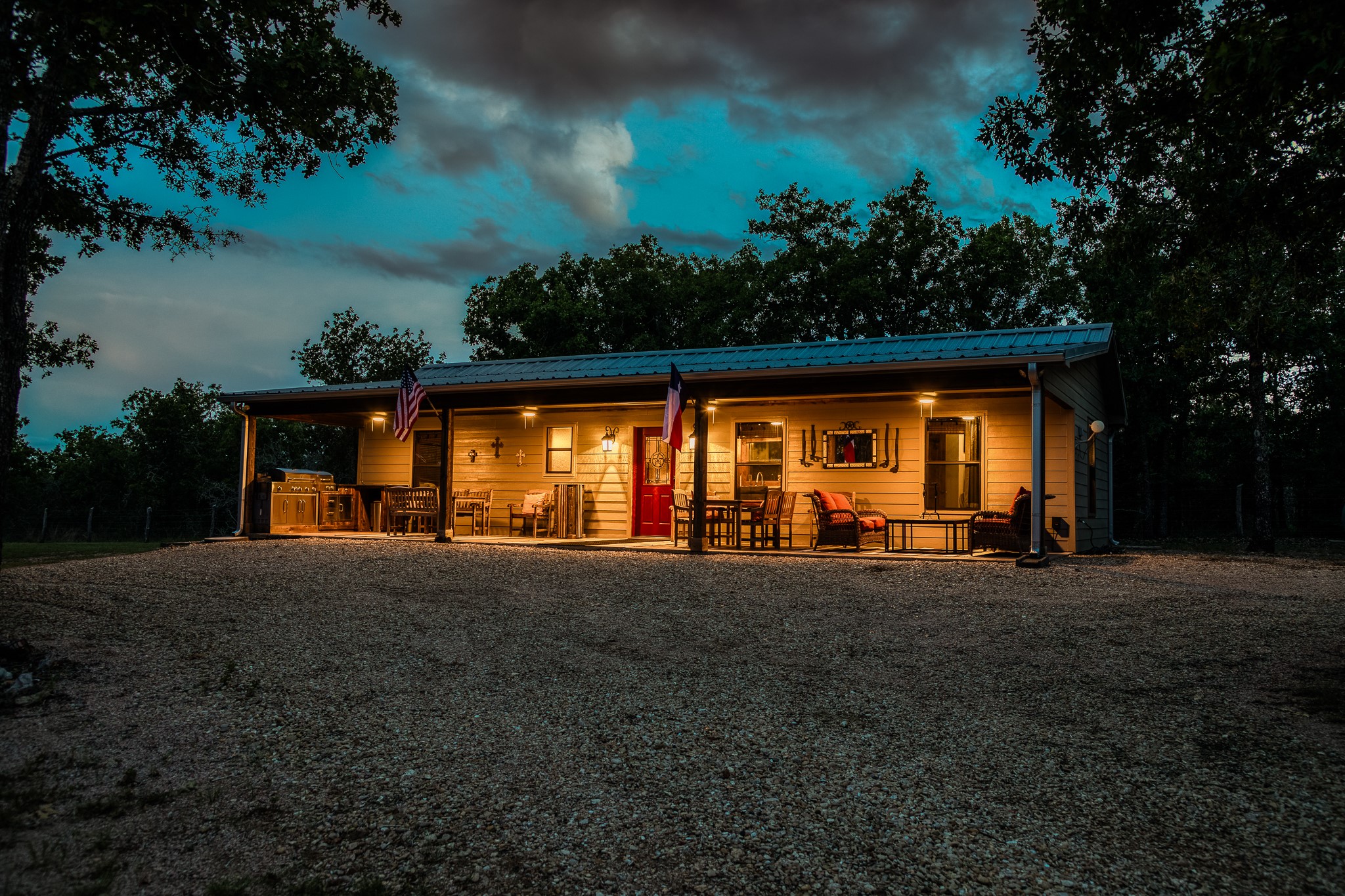 10092 County Road 446 Somerville, TX 77879 - Photo 4 of 50 a view of a house with backyard and porch