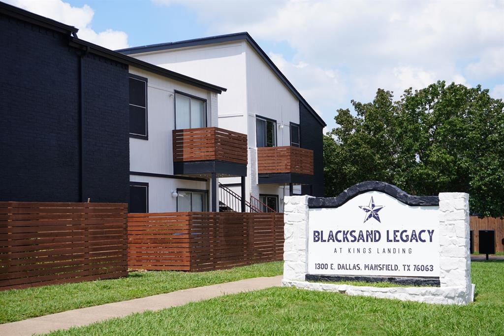 a sign on the side of a building