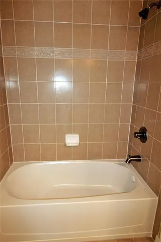 a view of a black and white fence