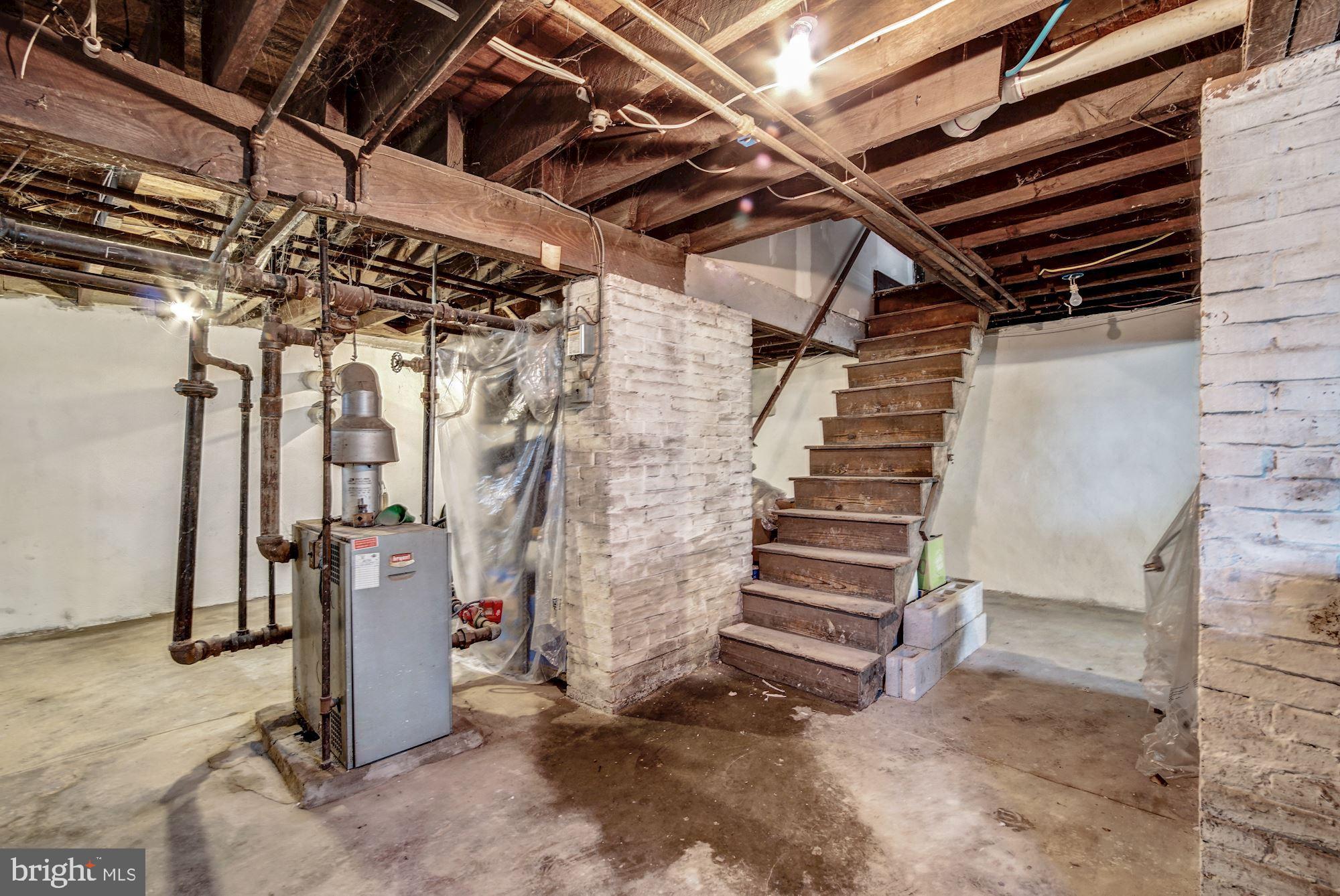 221 South State Road Upper Darby, PA 19082 - Photo 29 of 31 Tight, clean, newly parged, dry basement