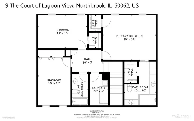 $674,000 | 9 The Court Of Lagoon View, Northbrook, IL 60062