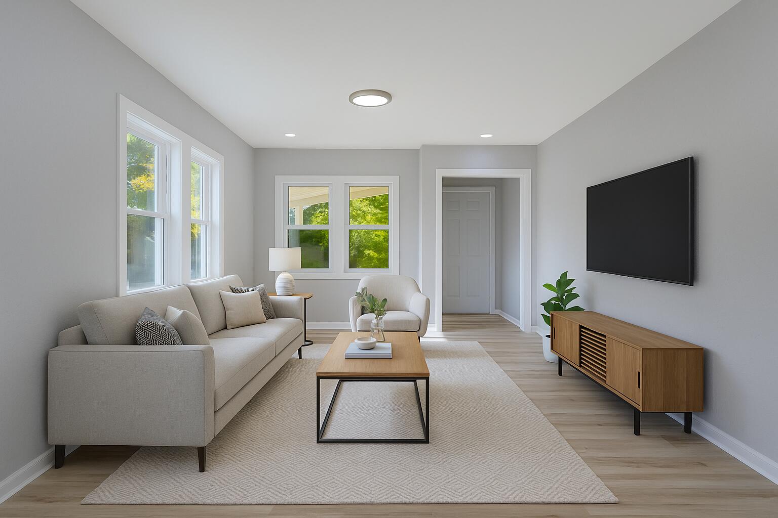 3230 North 12th Street Milwaukee, WI 53206 - Photo 8 of 32 living room (virtually staged)