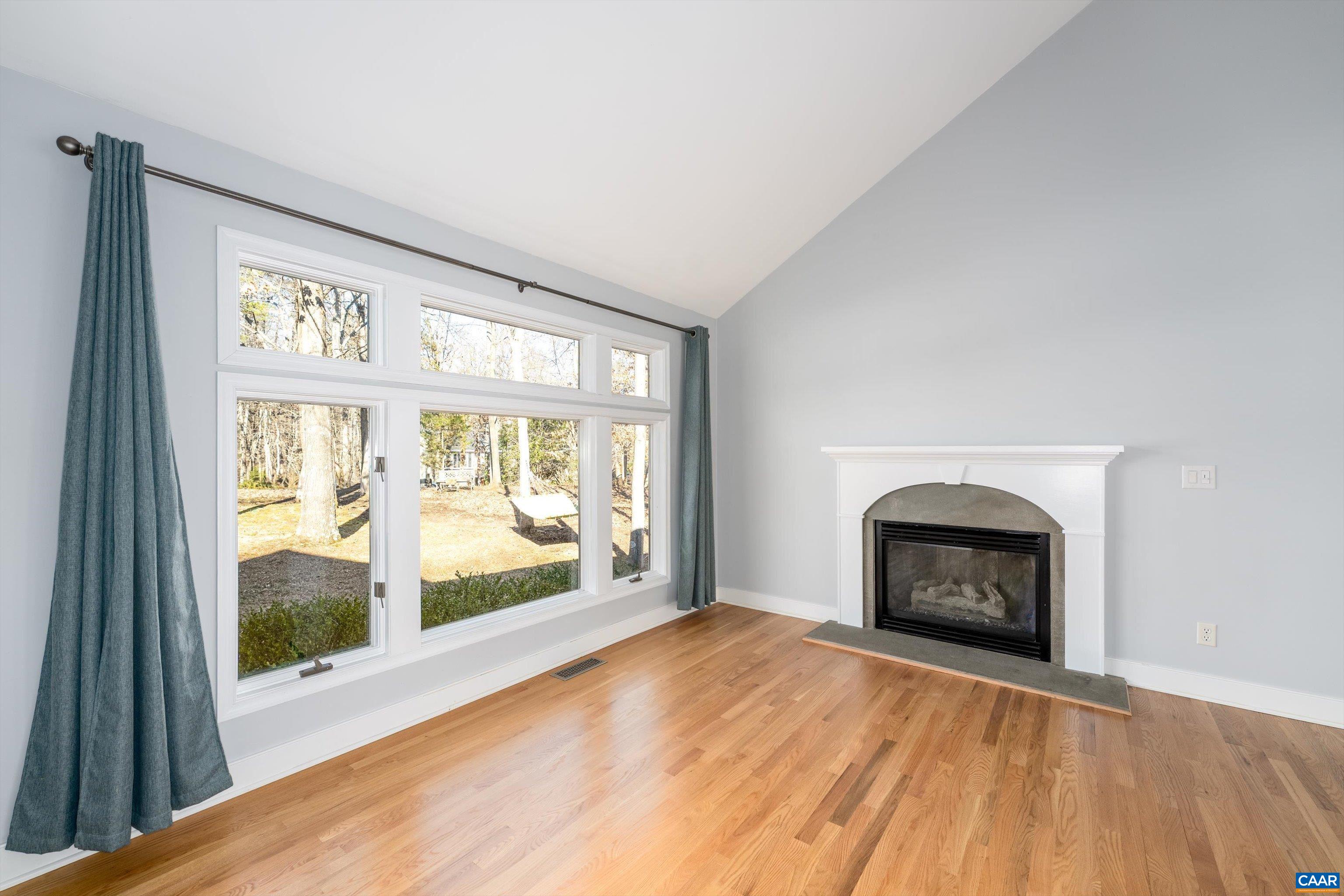 9 Vine Ridge Drive Palmyra, VA 22963 - Photo 42 of 72 a view of an empty room with a window and fire place