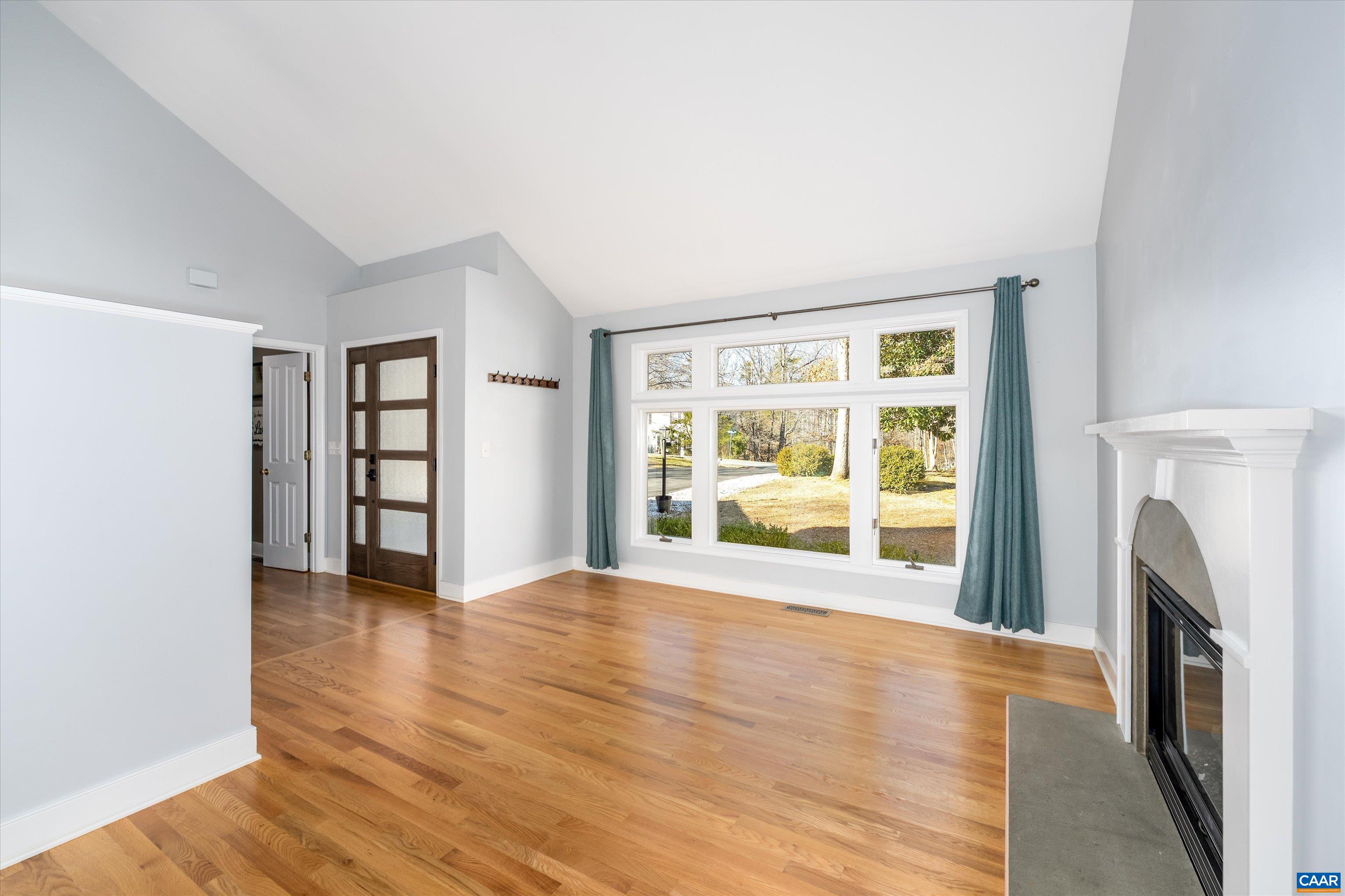 9 Vine Ridge Drive Palmyra, VA 22963 - Photo 51 of 72 a view of an empty room with a window and fireplace