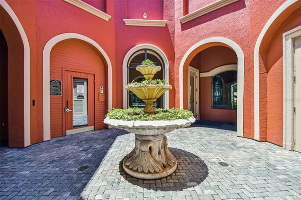 a view of a entryway door of the house