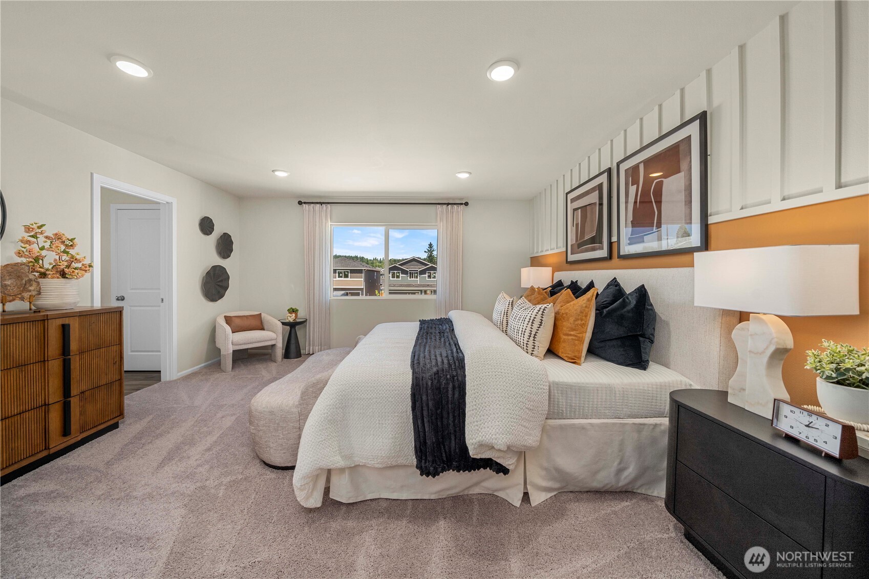 13430 323rd Avenue Southeast Sultan, WA 98294 - Photo 28 of 36 a bed room with a bed and a couch