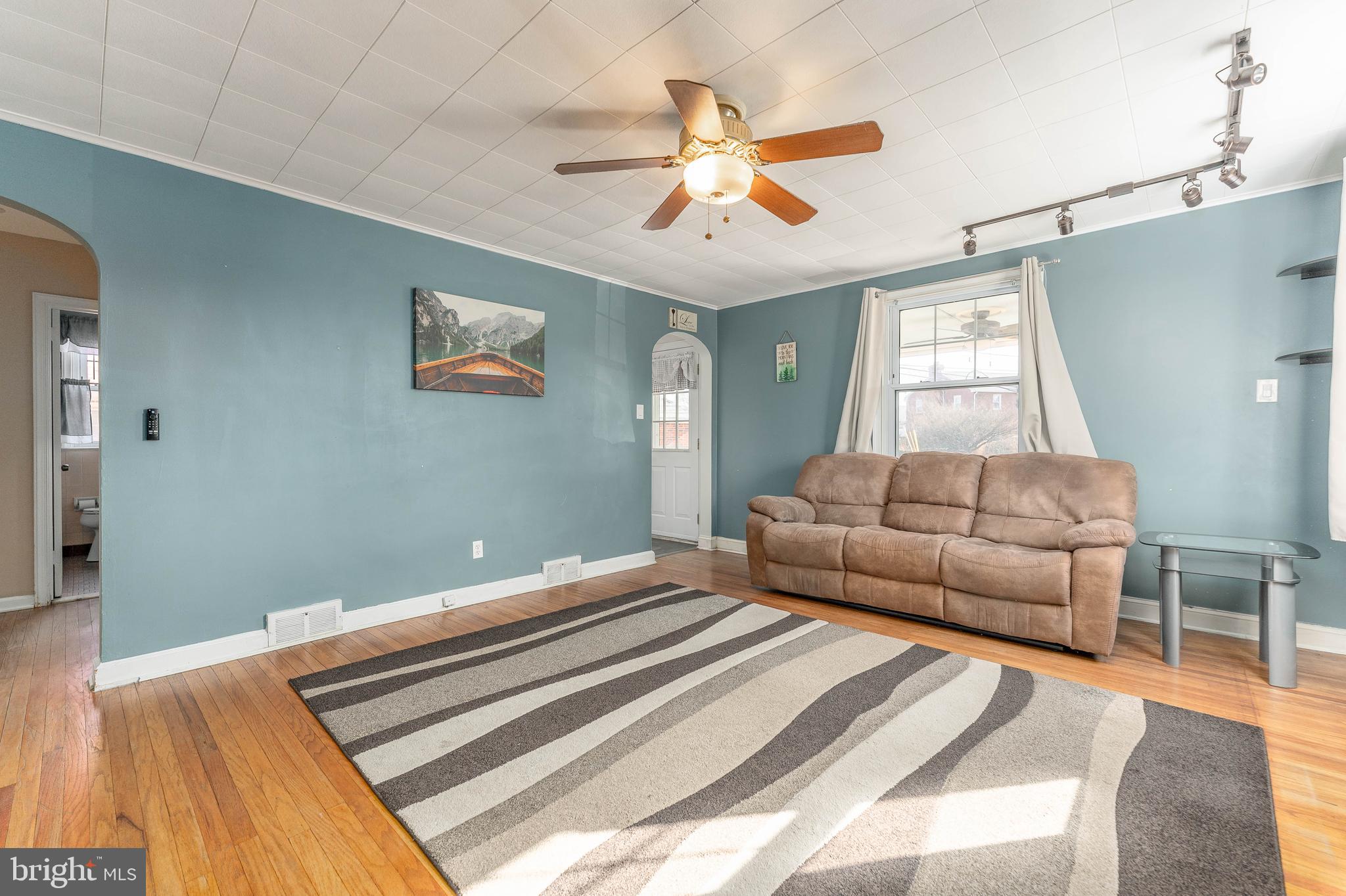 501 W Road Ridley Park, PA 19078 - Photo 4 of 29 a bedroom with a bed and a couch
