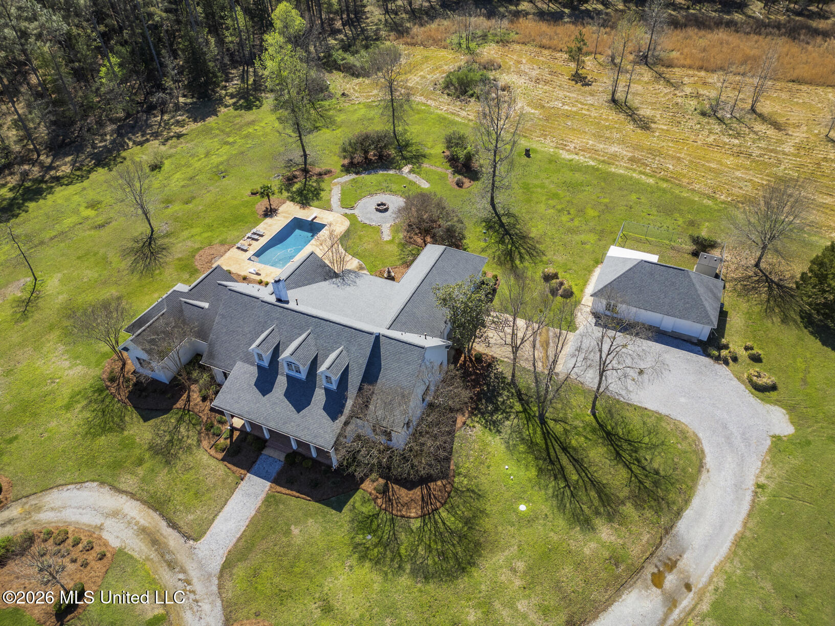 173 Anderson Sta Road Flora, MS 39071 - Photo 54 of 65 173 Anderson Station Drone-6