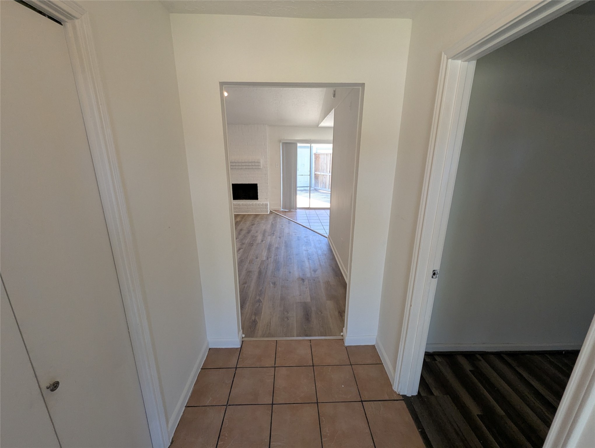 17602 Crestline Road Humble, TX 77396 - Photo 3 of 27 a view of hallway with wooden floor