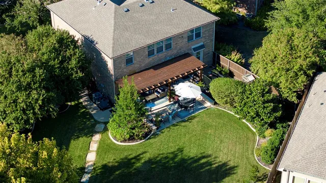 a outdoor living space with furniture and garden view