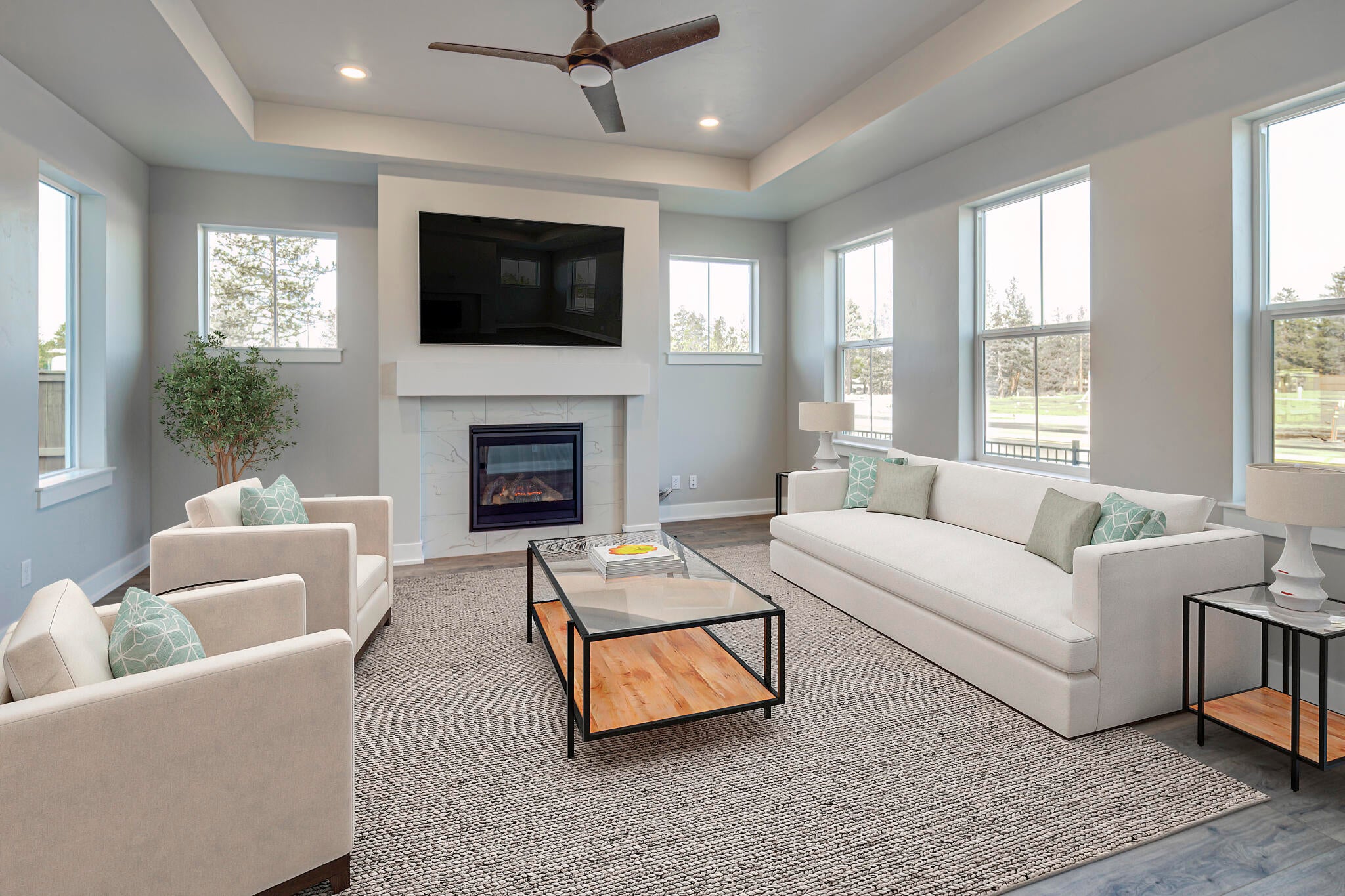 3816 Cole Road Bend, OR 97701 - Photo 2 of 39 Home will be similar to rendering/photo shown. Photo may be virtually staged.