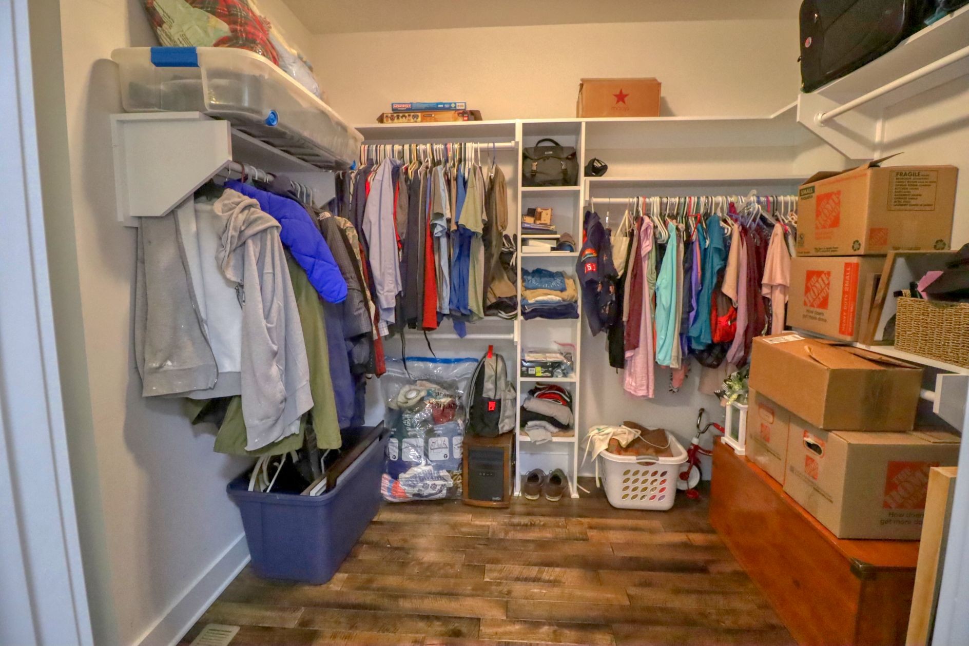 1658 Center Star Road Columbia, TN 38401 - Photo 16 of 36 a view of walk in closet with clothes and shoes
