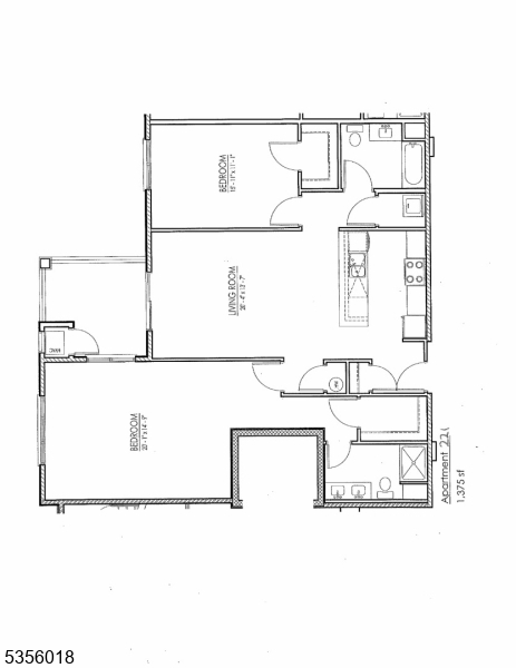 2435 Lamington Road, Unit 33 Bedminster, NJ 07921 - Photo 9 of 9 a picture of a room with a white wall and a refrigerator