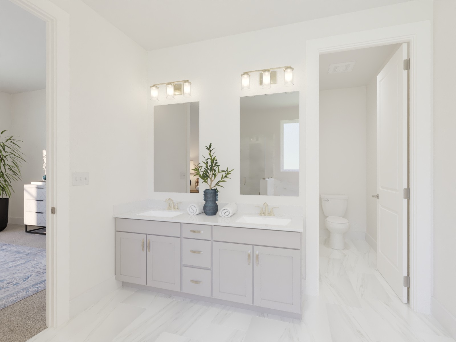 2050 Riley Pk Drive Franklin, TN 37064 - Photo 7 of 11 a bathroom with a sink vanity granite and a mirror