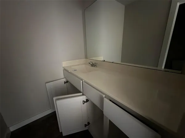 a view of livingroom with bathroom