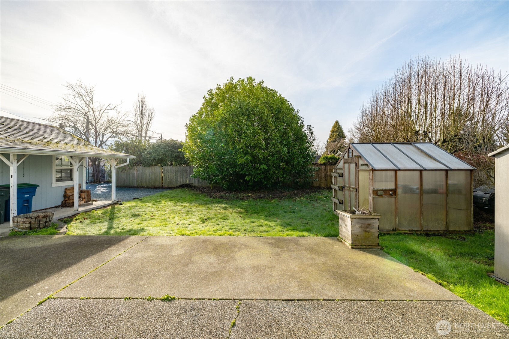 827 John Liner Road Sedro-Woolley, WA 98284 - Photo 32 of 36 a view of a house with a yard and large tree