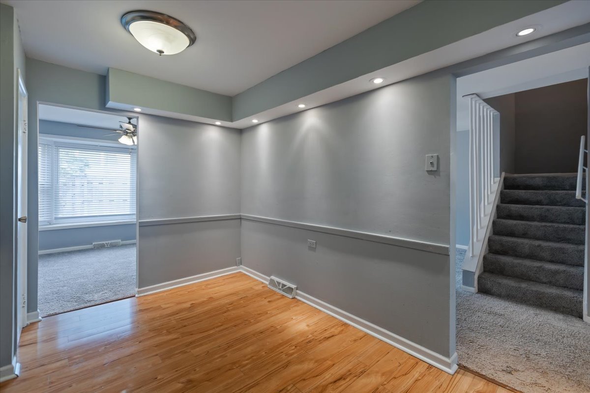 246 Monroe Road Bolingbrook, IL 60440 - Photo 14 of 32 wooden floor in an empty room