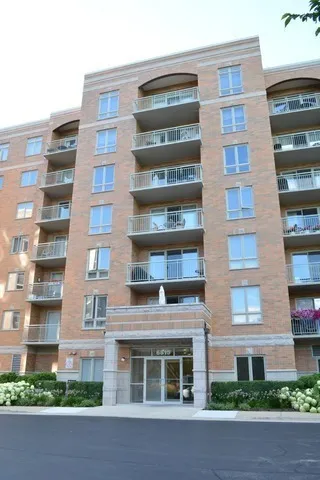 a front view of a building