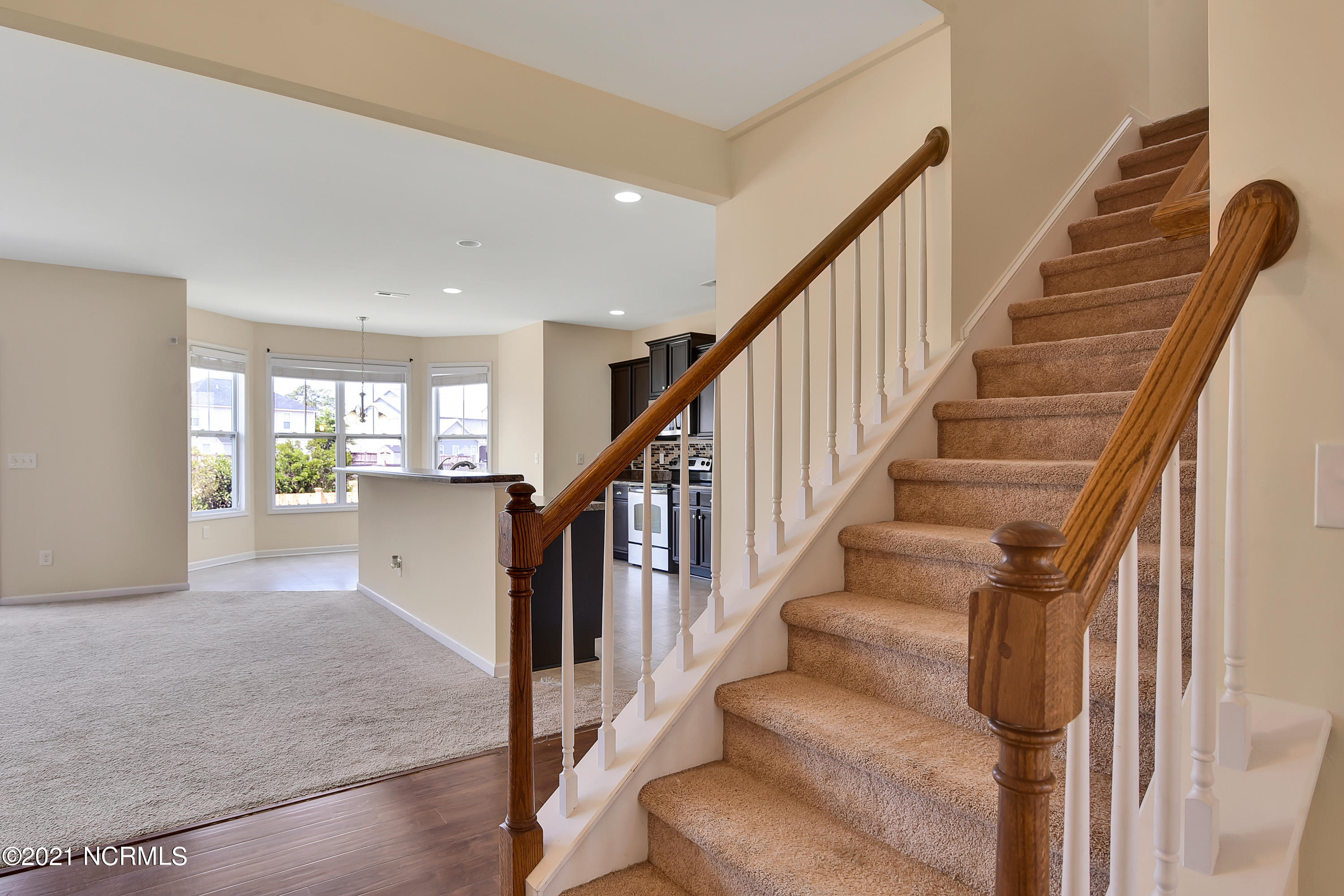 7056 Trailhead Road Leland, NC 28451 - Photo 11 of 35 Stairway to second floor
