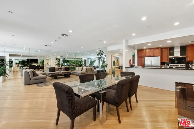 a view of a city with tall buildings