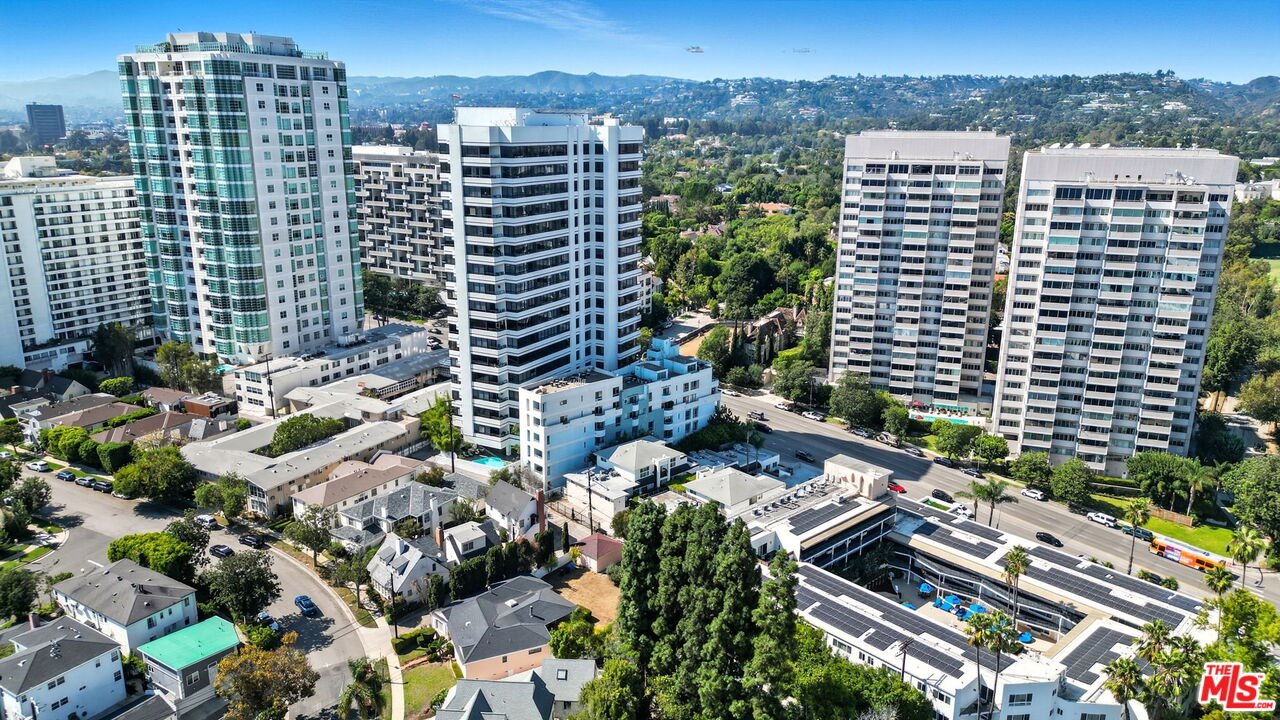 10350 Wilshire Boulevard, Unit 1203 Los Angeles, CA 90024 - Photo 64 of 69 a view of a city with tall buildings