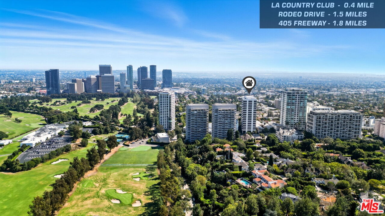 10350 Wilshire Boulevard, Unit 1203 Los Angeles, CA 90024 - Photo 68 of 69 a view of a city with tall buildings