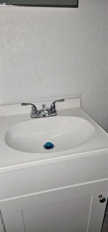 a close up view of a bathtub