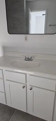 a close view of utility room