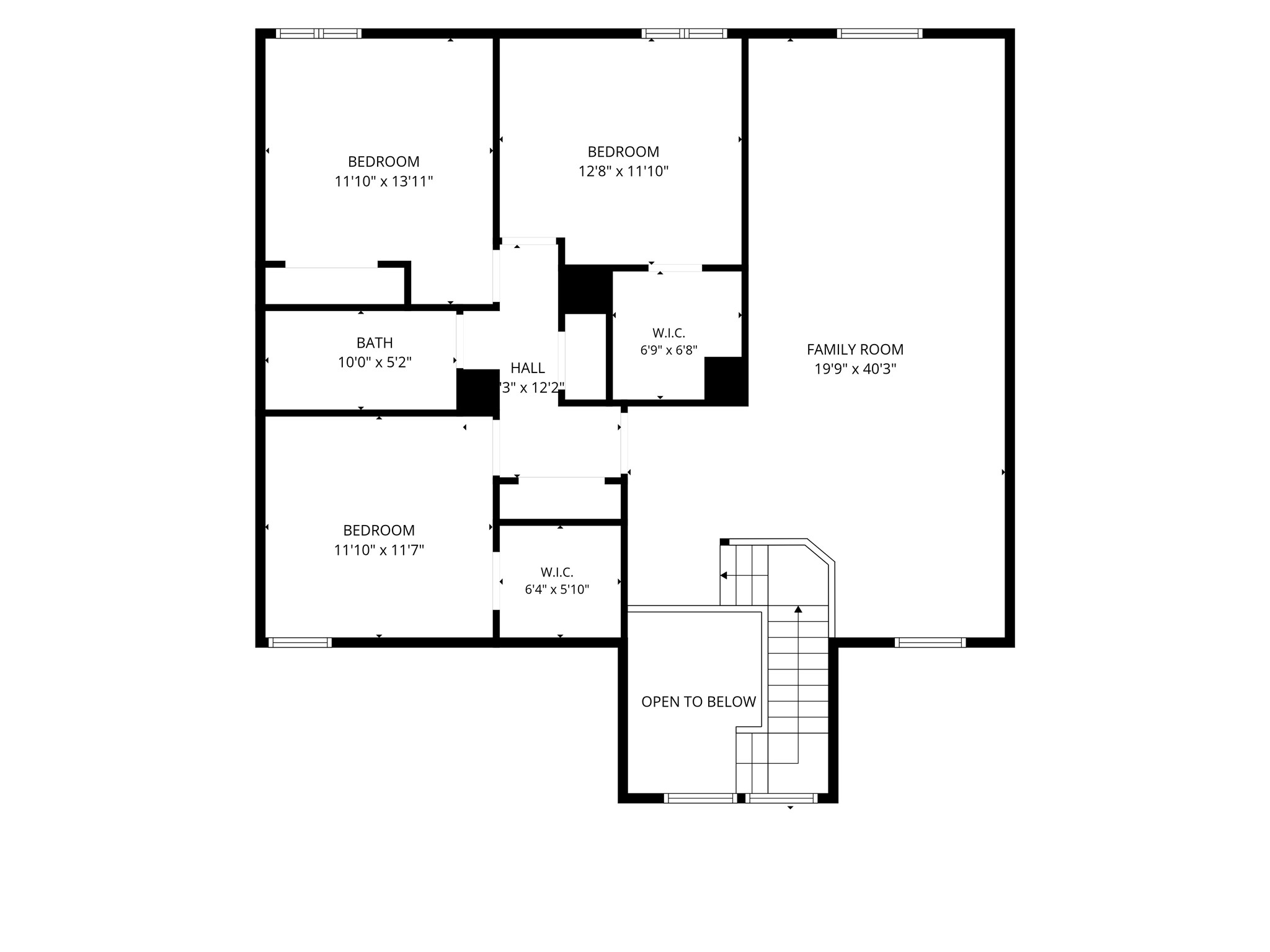 104 Uncle Billy Way Jarrell, TX 76537 - Photo 37 of 38 A clear floor plan illustrates the layout of this residence, detailing room dimensions and flow.