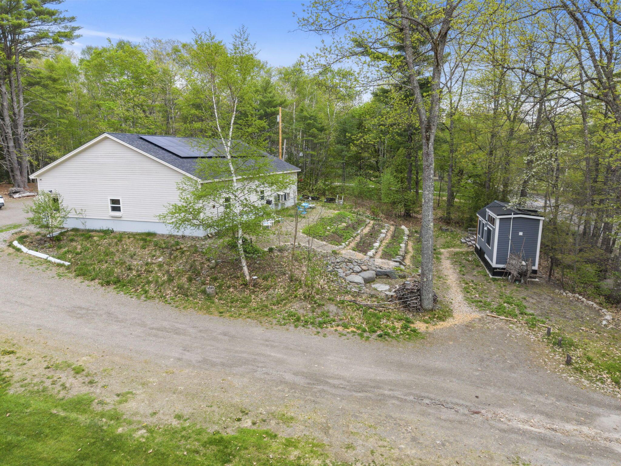 1773 Hudson Road Hudson, ME 04449 - Photo 31 of 61 Exterior Aerial View