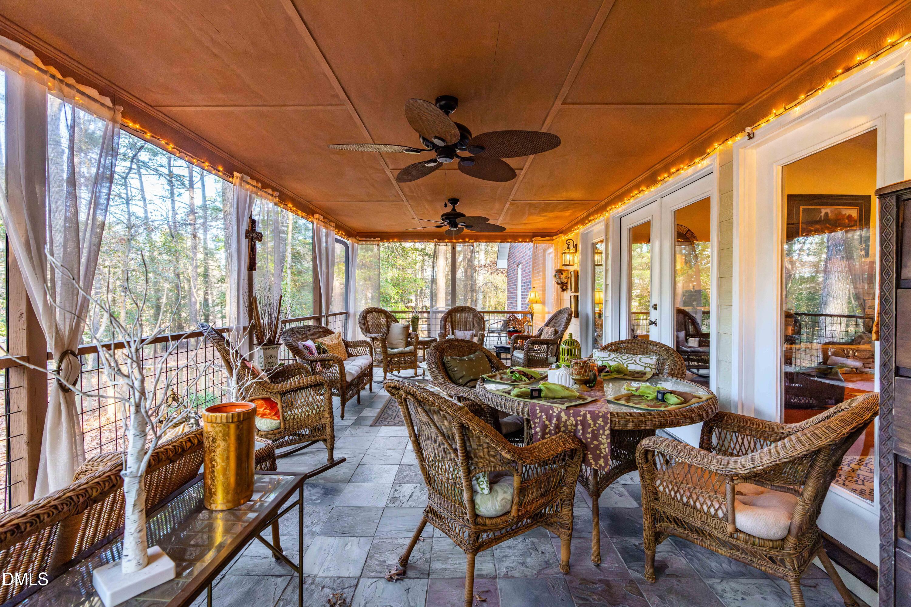 335 Sprunt Drive Clinton, NC 28328 - Photo 28 of 52 a view of a dining room with furniture window and outside view