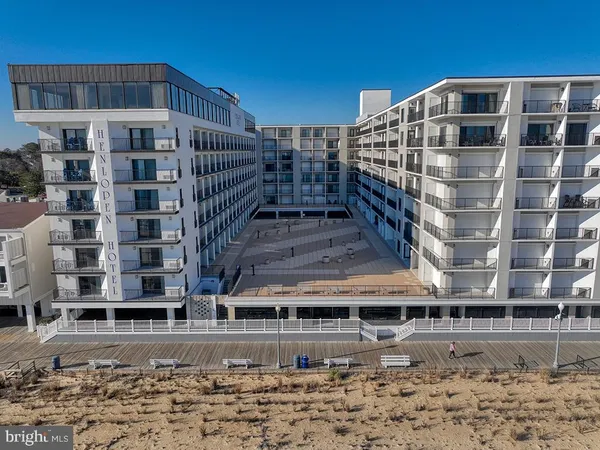 a view of a balcony with an ocean view