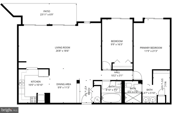 $1,190,000 | 527 North Boardwalk, Unit 205, Rehoboth Beach, DE 19971