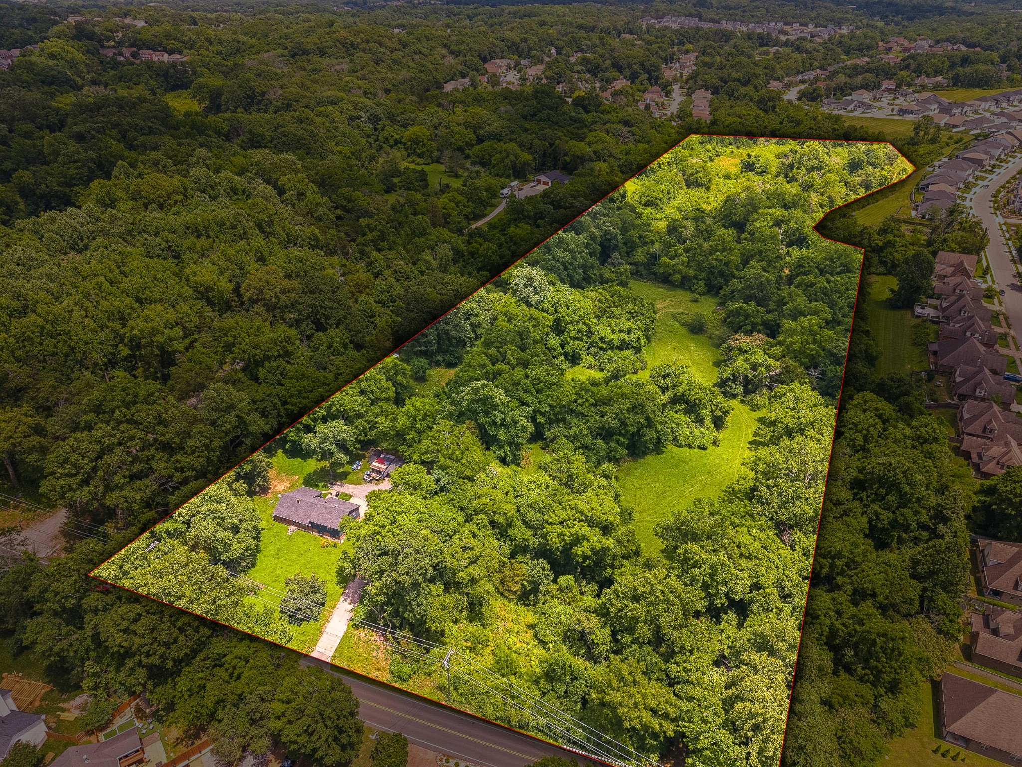 1083 Tulip Grove Road Hermitage, TN 37076 - Photo 2 of 9 a view of a lake