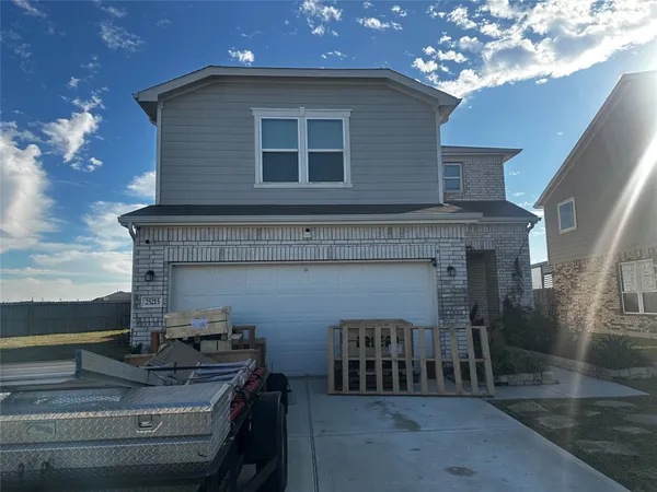 a view of a house with a balcony