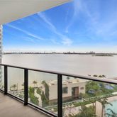 a view of staircase with a ocean view