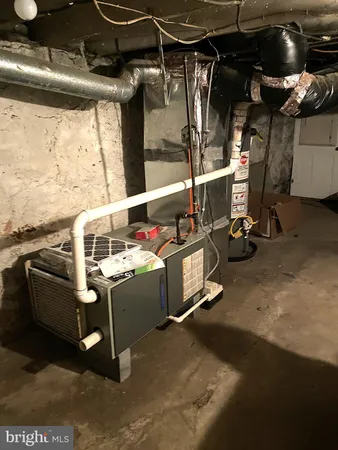 a room with storage and utility